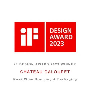 IF Design Award Château Galoupet Cru Classé 2022