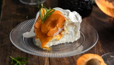 Pavlova accord mets et rosé